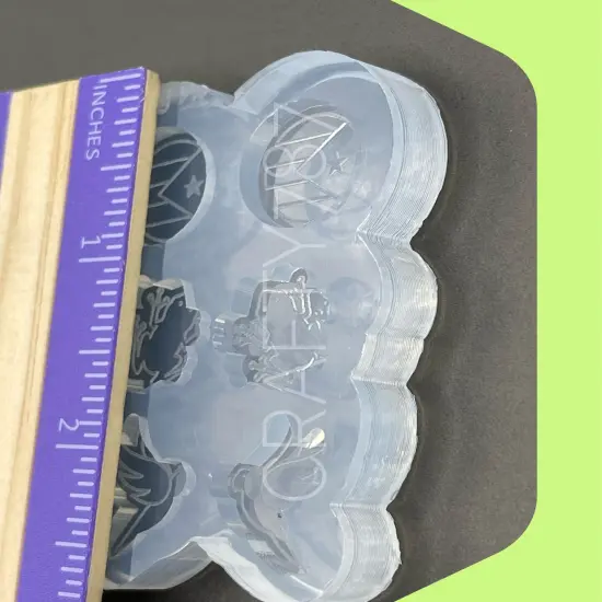 Puerto Rico Theme Studs Silicone Mold (A1) {5}