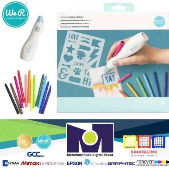 Tool - Cordless Marker Airbrush - We R Memory Keepers NEW 661042 {1}