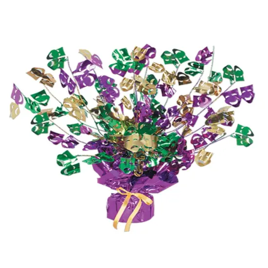 Mardi Gras Gleam 'N Burst Centerpiece (Pack of 12) {1}