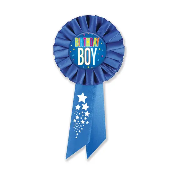 Birthday Boy Rosette, (Pack of 6) {1}