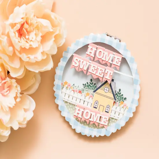 DCWV Double-Sided Cardstock Stack 12"X12" 36/Pkg-Humble Abode, W/Gold Foil {4}