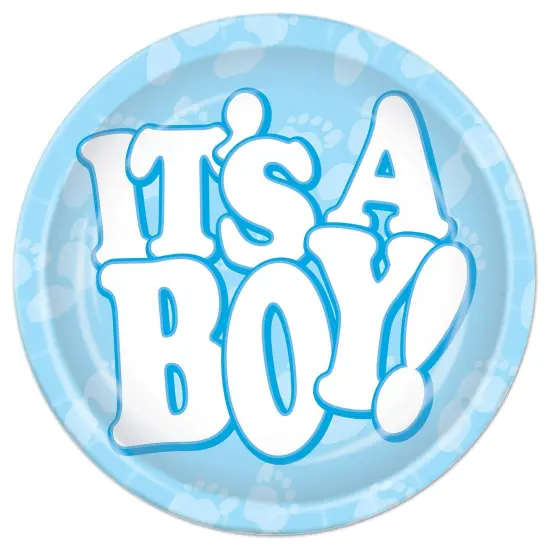 It's A Boy! Plates (Pack of 12) {1}