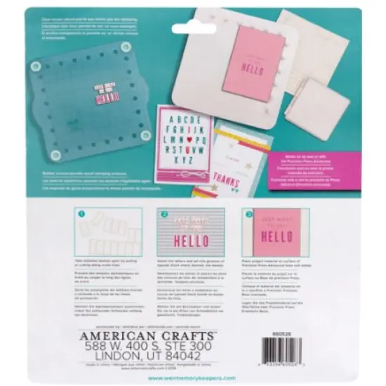 TOOL - WR - PRECISION PRESS ADVANCED - TYPESET STAMPING BLOCK (339 PIECE) 660526 {5}