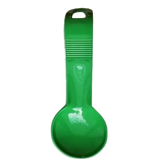 Handy Housewares 11" Durable Plastic Spoon Rest Kitchen Utensil Holder - Keeps Your Counters Clean {1}