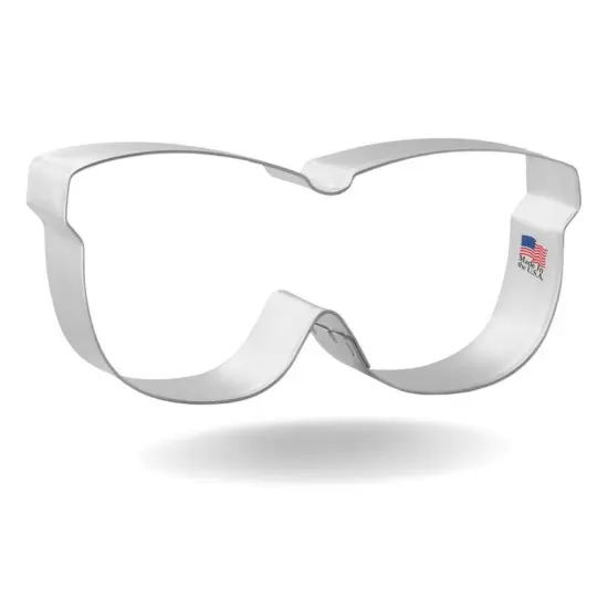 CookieCutter.com 3.75 in Sunglasses Handmade in USA Summer Beach Birthday Tin Plated Steel {1}