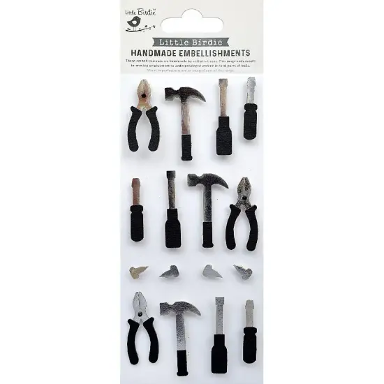 Little Birdie Tools Sticker 16/Pkg-Sparkle Treasure {1}