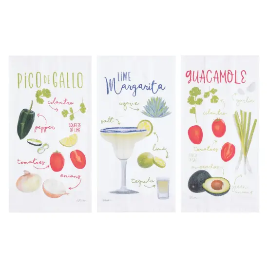 Margarita Guac & Pico Towel Set of 3 {1}