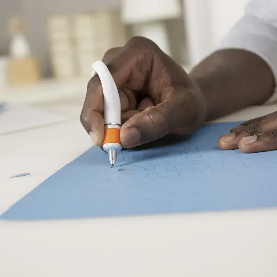 Fiskars Fingertip Swivel Knife-Orange/White {5}