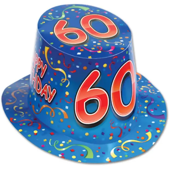 Happy60Birthday Hi-Hat (Pack of 25) {1}