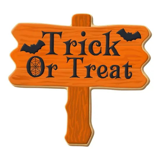 Wooden Sign Cookie Cutter 4.25 in, CookieCutter.com, Tin Plated Steel, Handmade in the USA {6}