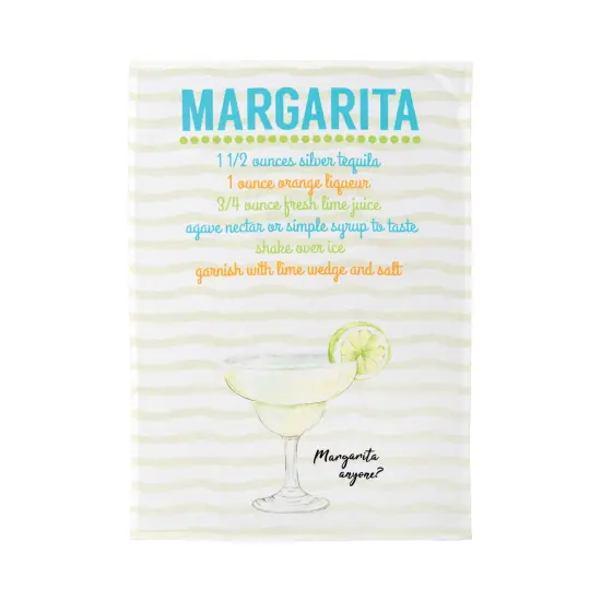 Margarita Printed Flour Sack Kitchen Dishtowel Dishtowel {1}