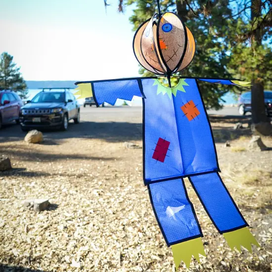 In the Breeze Scarecrow Hanging Ball Spinner, Autumn Wind Spinner, 2499 {3}