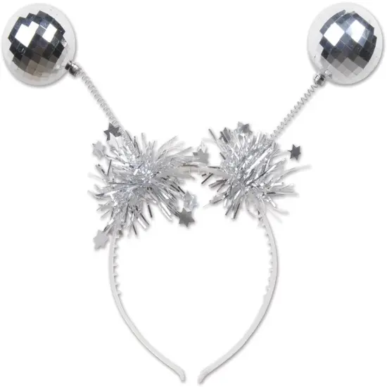 Silver Ball Boppers (Pack of 12) {1}