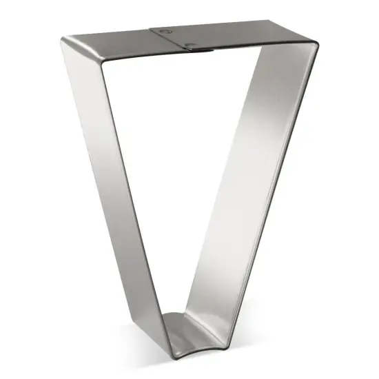 Trapezoid Cookie Platter Cutter 3 3/8 in B0712, CookieCutter.com, Tin Plated Steel, Handmade in the USA {1}