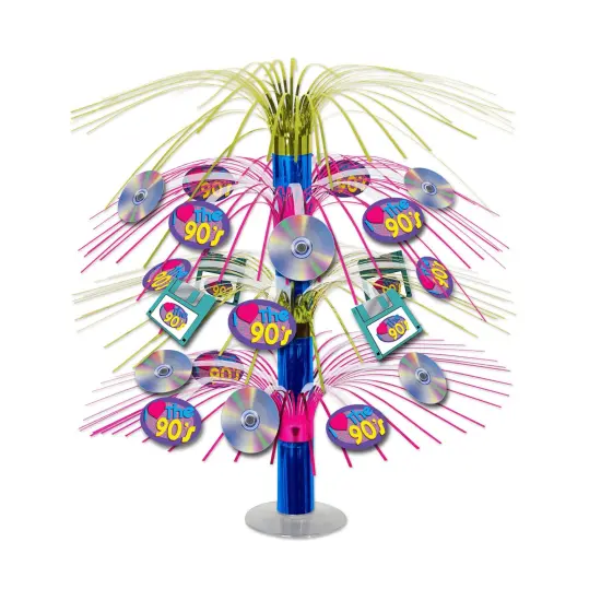 I Love The 90S Cascade Centerpiece, (Pack Of 6) {1}