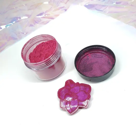 Sweet Rose Mica Powder {2}