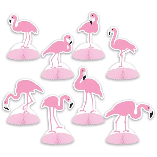 Flamingo Mini Centerpieces, (Pack Of 12) {1}