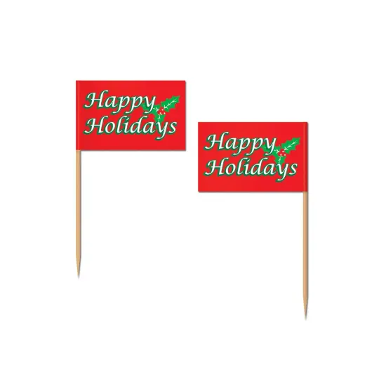 Happy Holidays Picks (Pack of 12) {1}