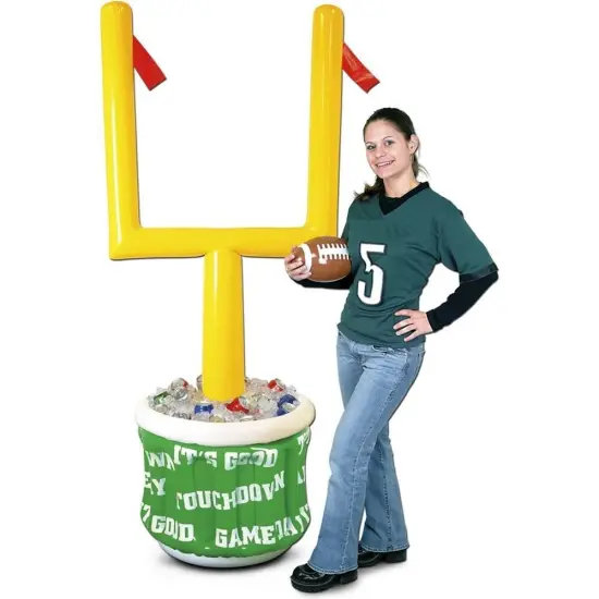 Inflatable Goal Post Cooler w/Football (Pack of 1) {1}