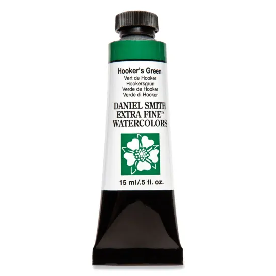 Daniel Smith Extra Fine Watercolor - Hooker's Green, 15 ml Tube {1}
