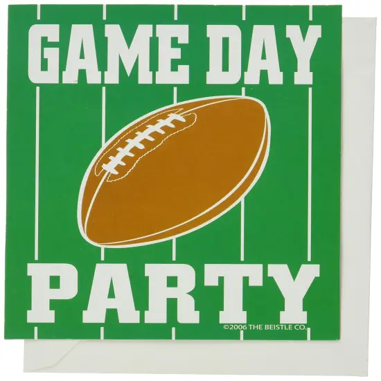 Game Day Football Invitations (Pack of 12) {1}