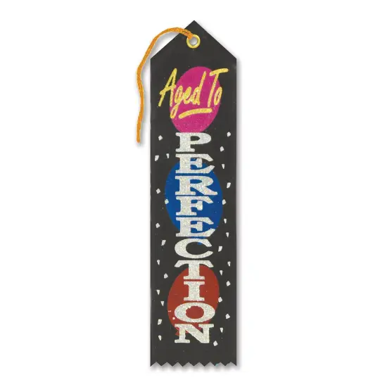 Aged To Perfection Award Ribbon (Pack of 6) {1}