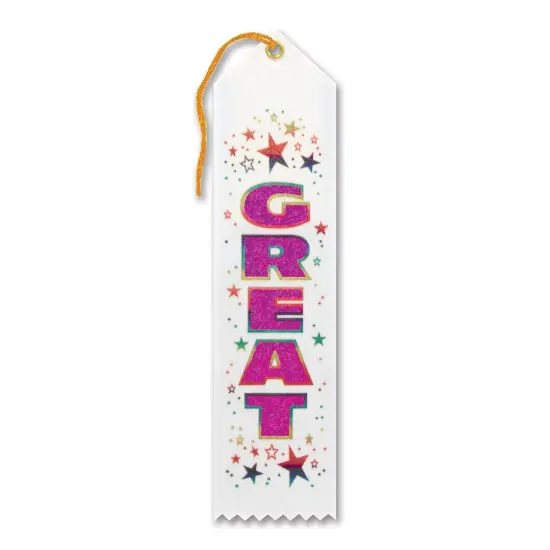 Great Award Ribbon (Pack of 6) {1}