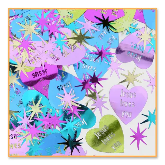 Jesus Loves You Confetti (Pack of 6) {1}