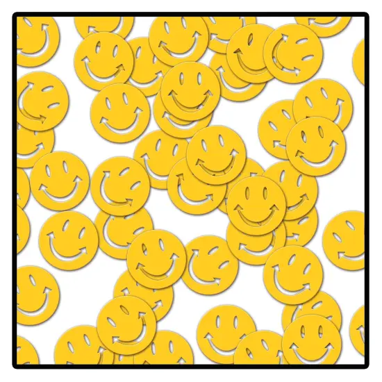 Fanci-Fetti Smile Faces (Pack of 12) {1}