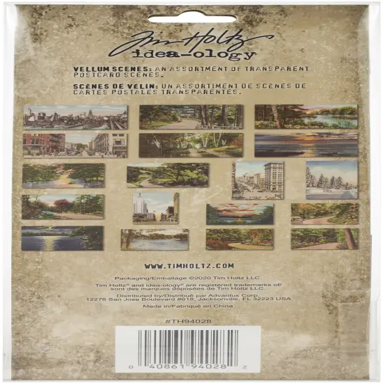 Idea-Ology Vellum Scenes-18 Pieces {2}