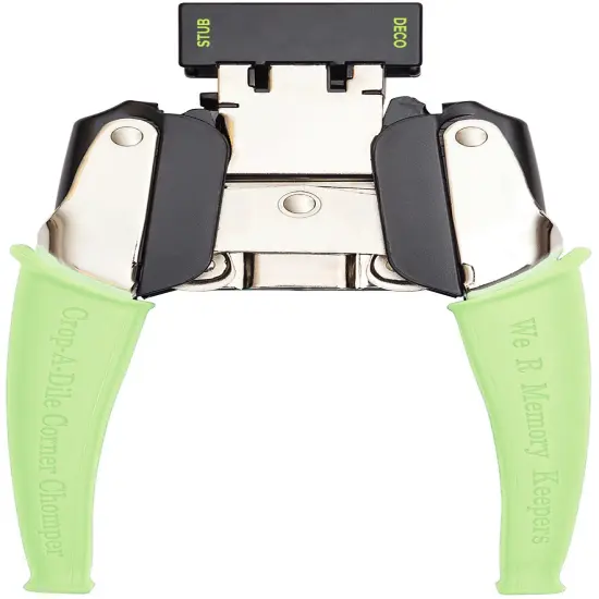 We R Crop-A-Dile Retro Corner Chomper Tool-Stub & Deco {2}