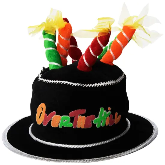 Plush50Over The Hill Cake Hat (Pack of 6) {1}
