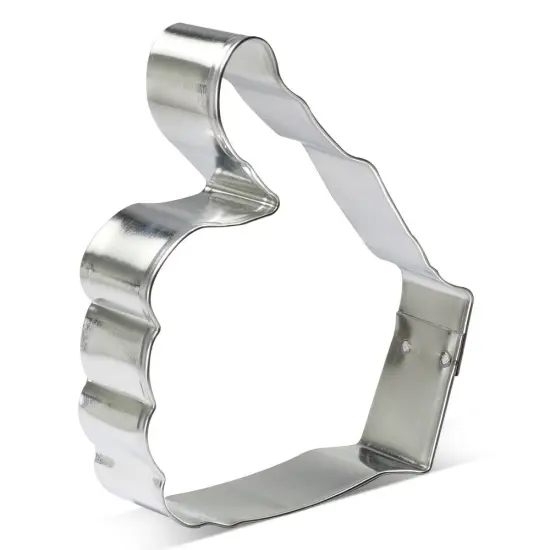 Thumbs Up Aggie Cookie Cutter 4 in B1606, CookieCutter.com, Tin Plated Steel, Handmade in the USA {1}
