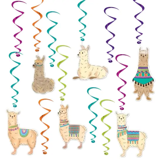 Llama Whirls, (Pack Of 6) {1}