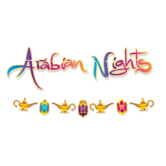 Arabian Nights Streamer Set, (Pack Of 12) {1}