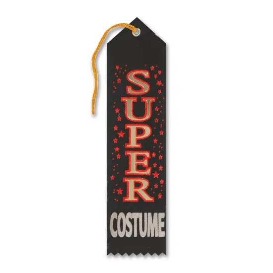 Super Costume Award Ribbon (Pack of 6) {1}