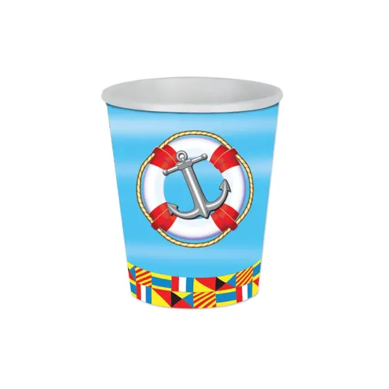 Nautical Beverage Cups (Pack of 12) {1}