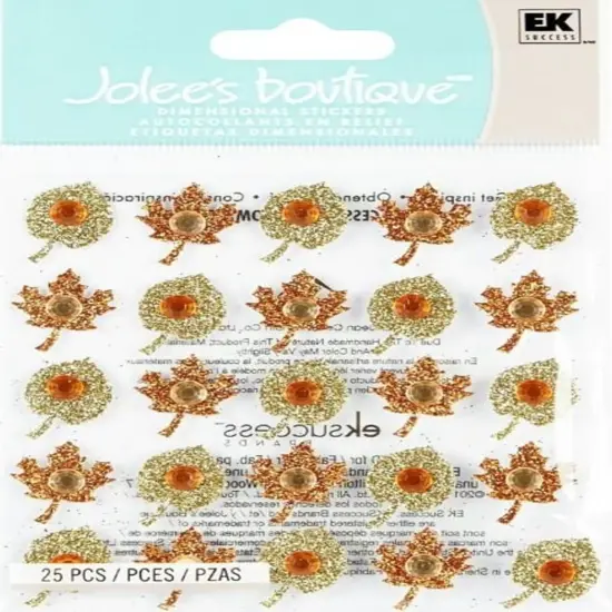 Jolee's Boutique Fall Leaves Repeats Dimensional Stickers {1}