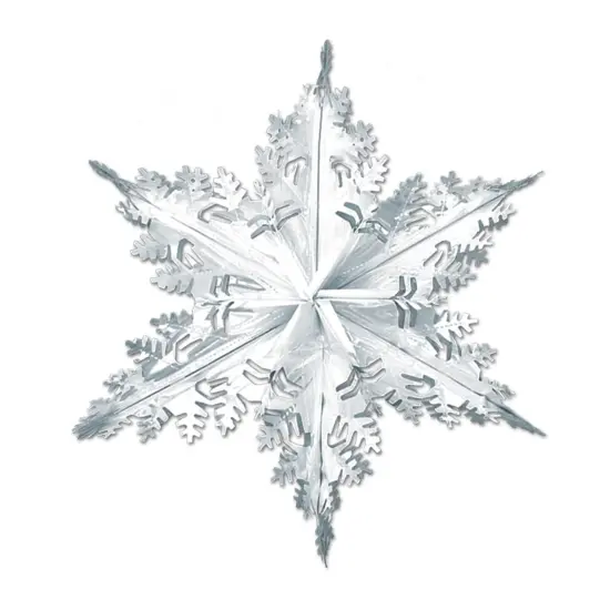 Metallic Winter Snowflake (Pack of 12) {1}