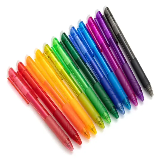 AC Point Planner Erasable Gel Pens 12/Pkg-Assorted Colors {3}