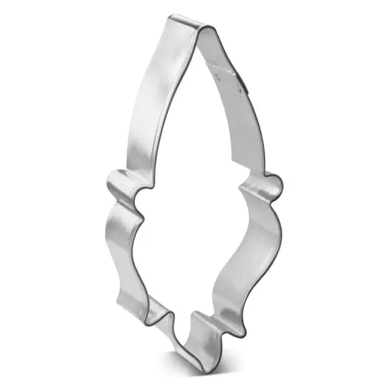 Gnome / Dwarf Face Cookie Cutter 4 in, CookieCutter.com, Tin Plated Steel, Handmade in the USA {1}
