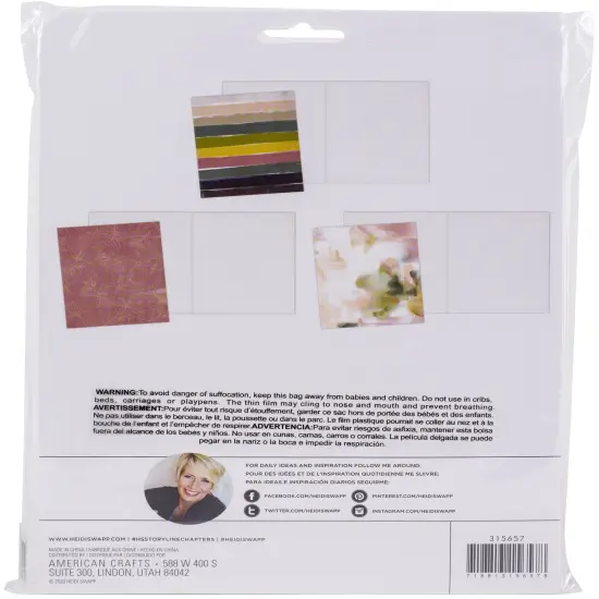 Heidi Swapp Storyline Chapters Insert Book Set-Mount {3}