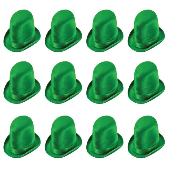 Green Vel-Felt Derby (Pack of 12) {1}