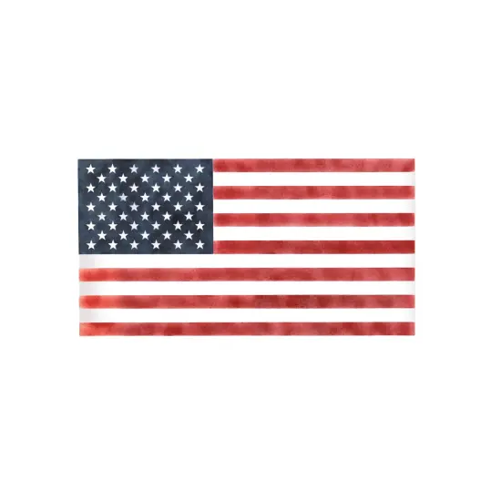 5-Inch American Flag Wall Stencil | 3107B by Designer Stencils | Reusable Stencils for Painting | {2}