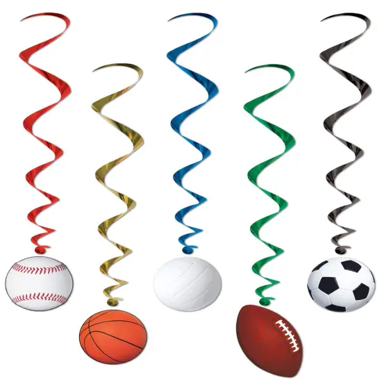 Sports Whirls (Pack of 6) {1}
