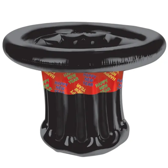 Inflatable Happy New Year Top Hat Cooler (Pack of 6) {1}