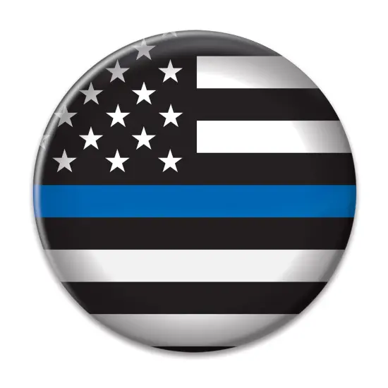 Law Enforcement Button, (Pack of 6) {1}