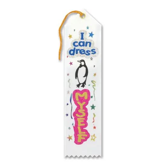 I Can Dress Myself Award Ribbon (Pack of 6) {1}