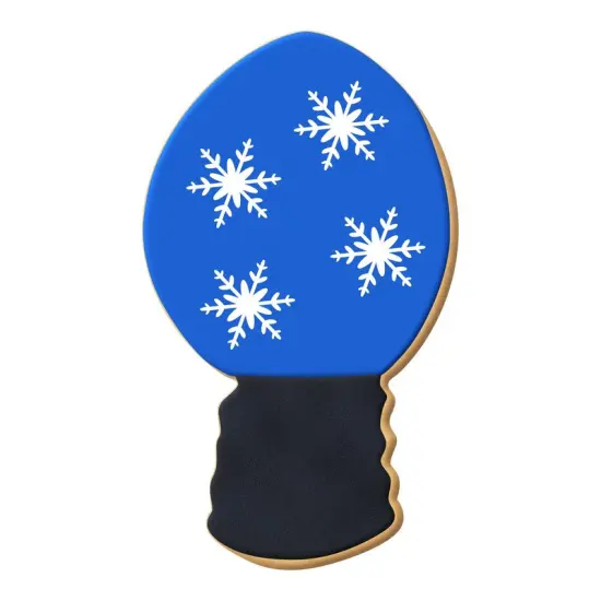 Lightbulb Cookie Cutter 4 in, CookieCutter.com, Tin Plated Steel, Handmade in the USA {3}