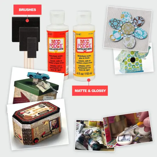 Mod Podge Decoupage Starter Kit {4}
